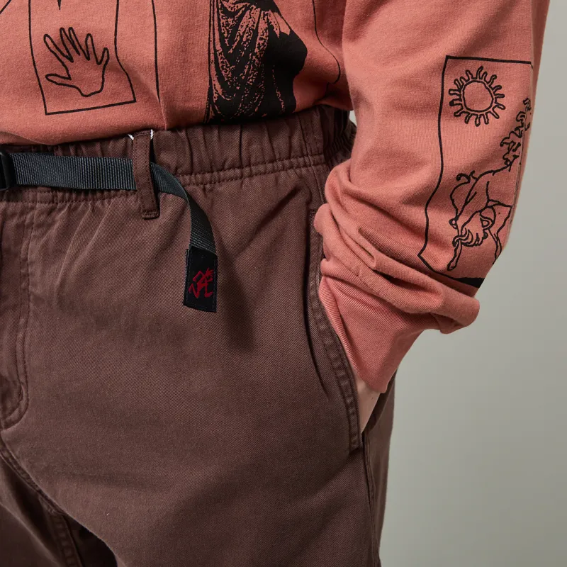 Gramicci G-Pants Brown Pigment-6