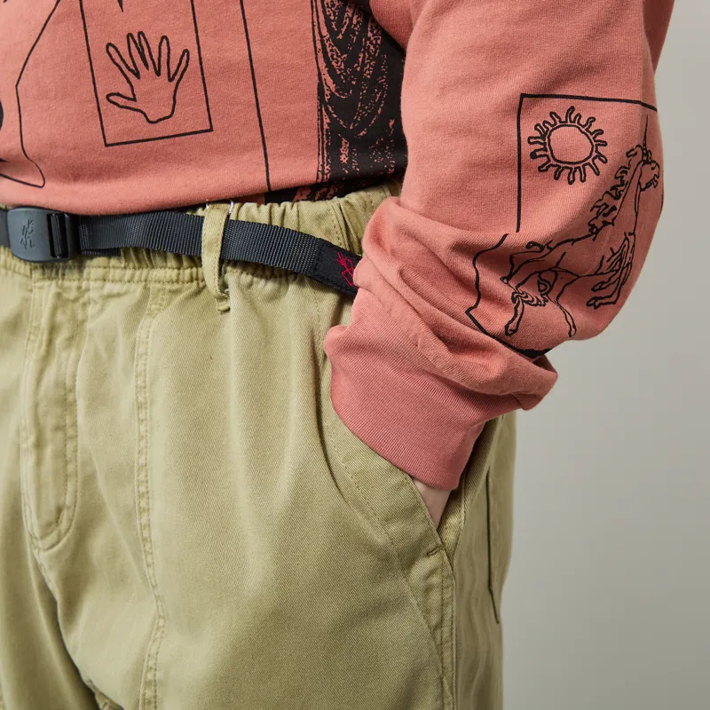 Gramicci Loose Tapered Ridge Pants Bayleaf Pigment-4