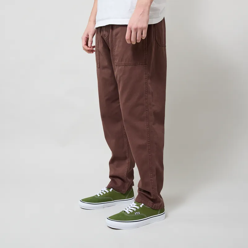 Gramicci Loose Tapered Ridge Pants Brown Pigment-1