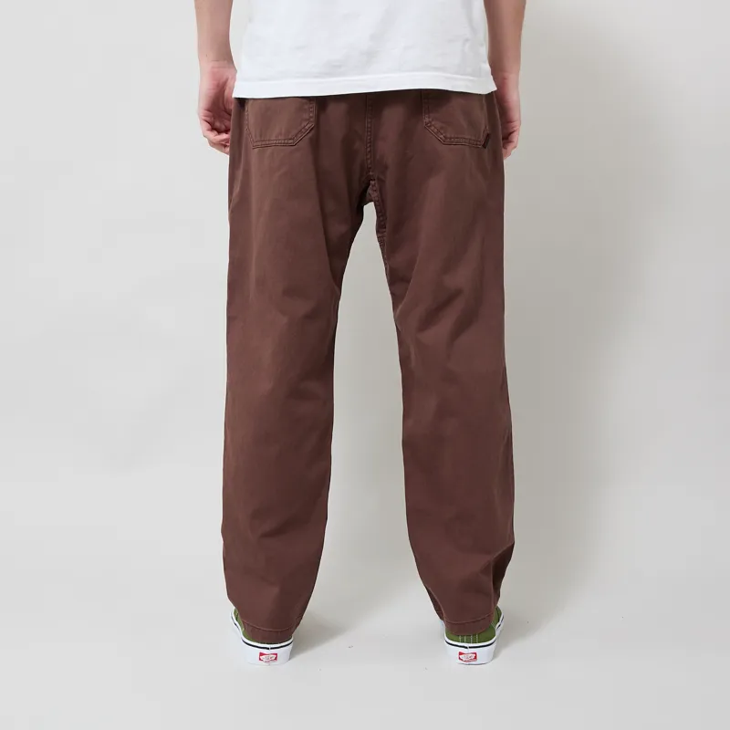 Gramicci Loose Tapered Ridge Pants Brown Pigment-2