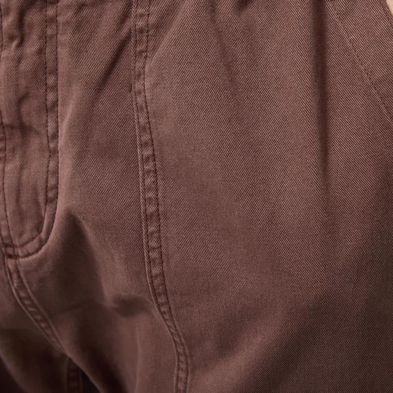 Gramicci Loose Tapered Ridge Pants Brown Pigment-5
