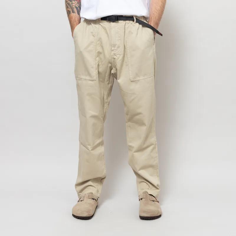 Gramicci Loose Tapered Ridge Pants Oat-1