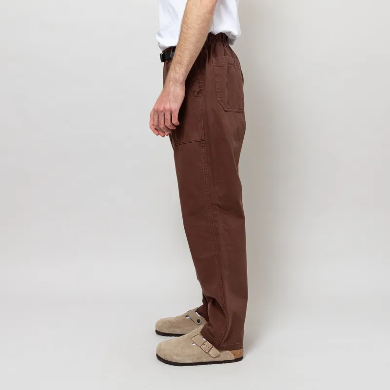 Gramicci Loose Tapered Ridge Pants Tobacco-2