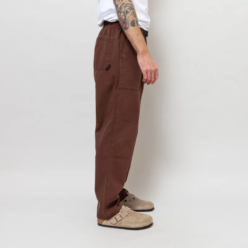 Gramicci Loose Tapered Ridge Pants Tobacco-4