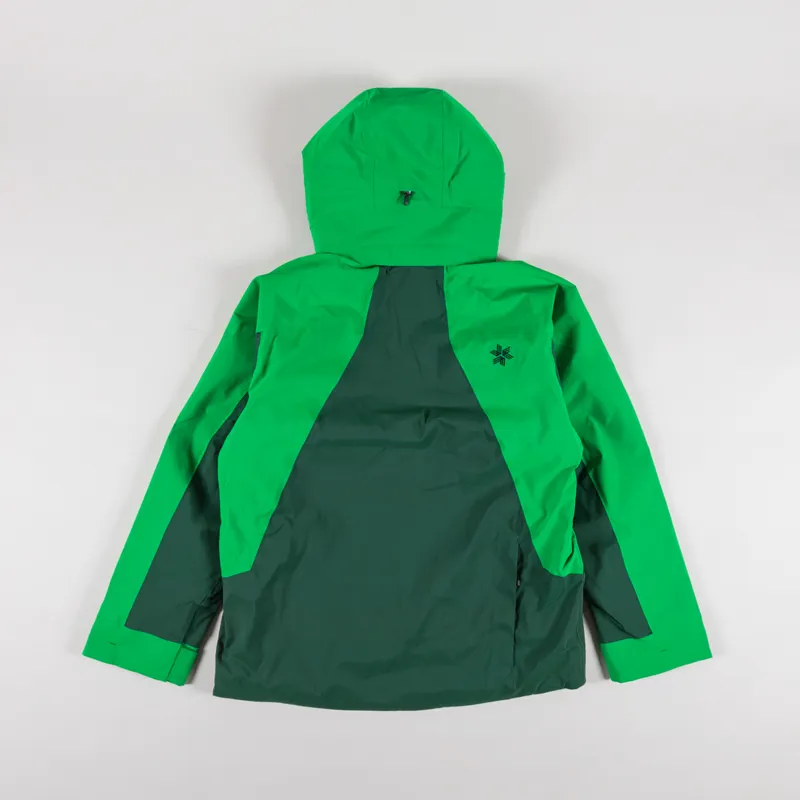 Goldwin Similar Color Jacket Deep Green-2