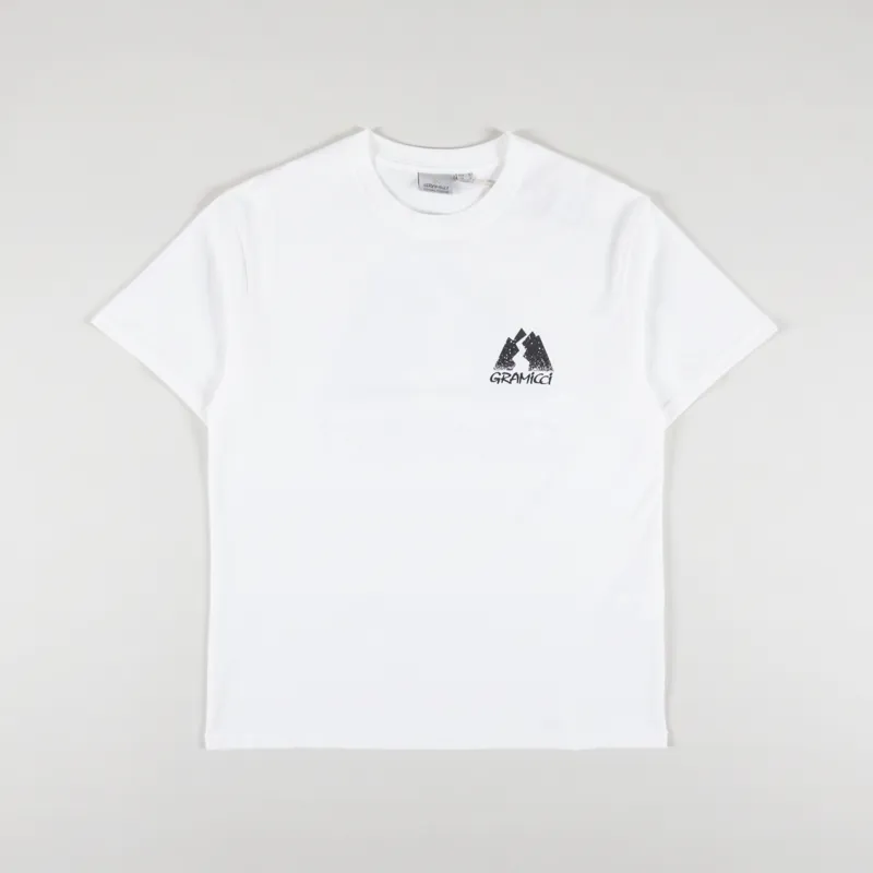 Gramicci Summit T Shirt White-1