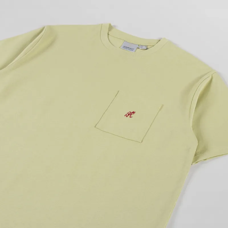 Gramicci One Point T Shirt Lime-1