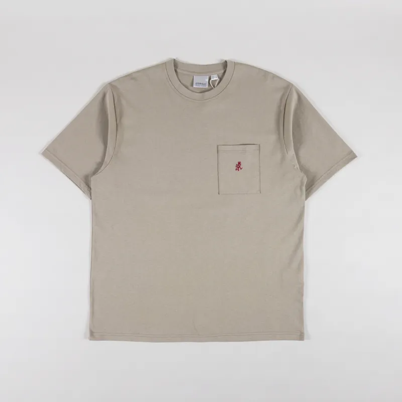 Gramicci One Point T Shirt Smoky Sand