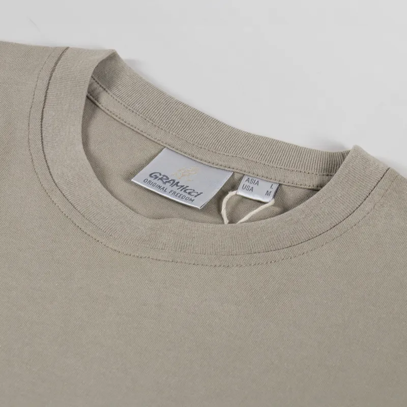Gramicci One Point T Shirt Smoky Sand-3