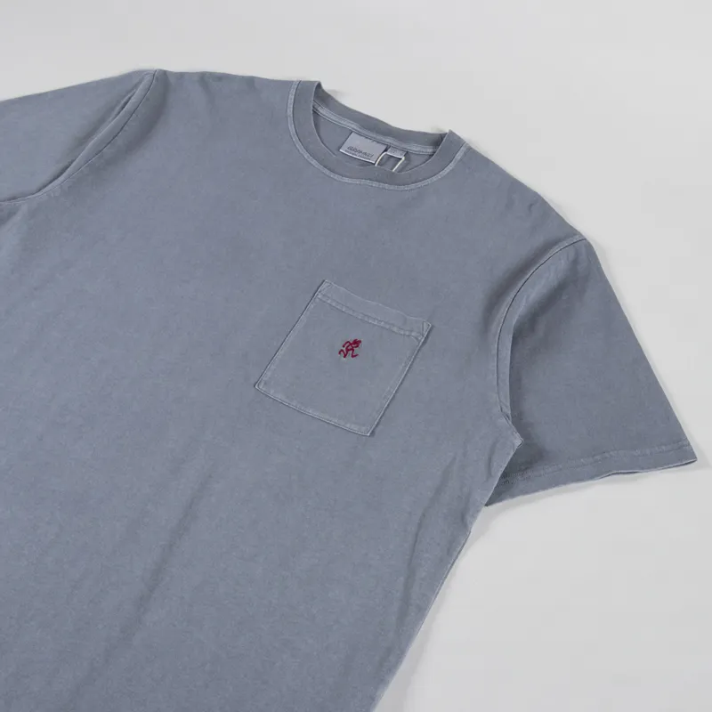Gramicci One Point T Shirt Slate-1