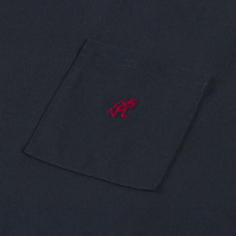 Gramicci One Point T Shirt Vintage Black-2