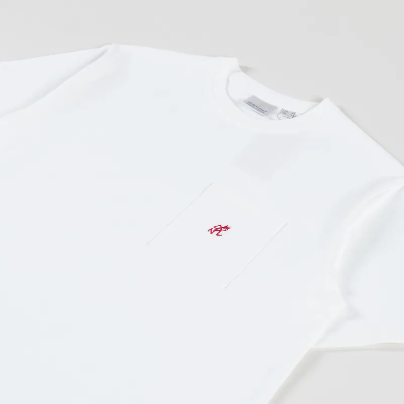 Gramicci One Point T Shirt White-1