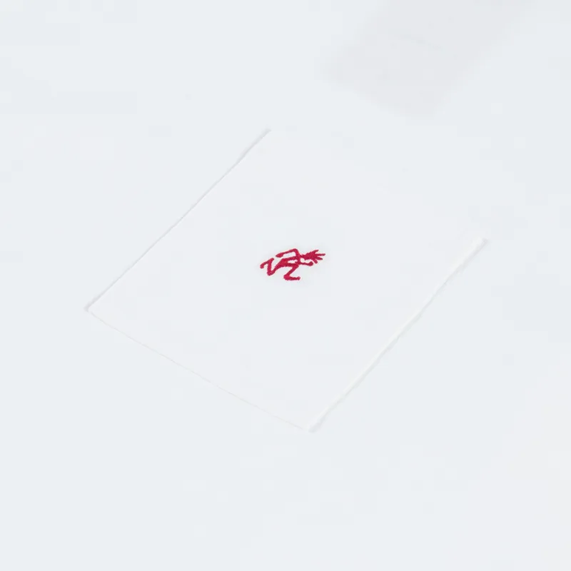Gramicci One Point T Shirt White-2
