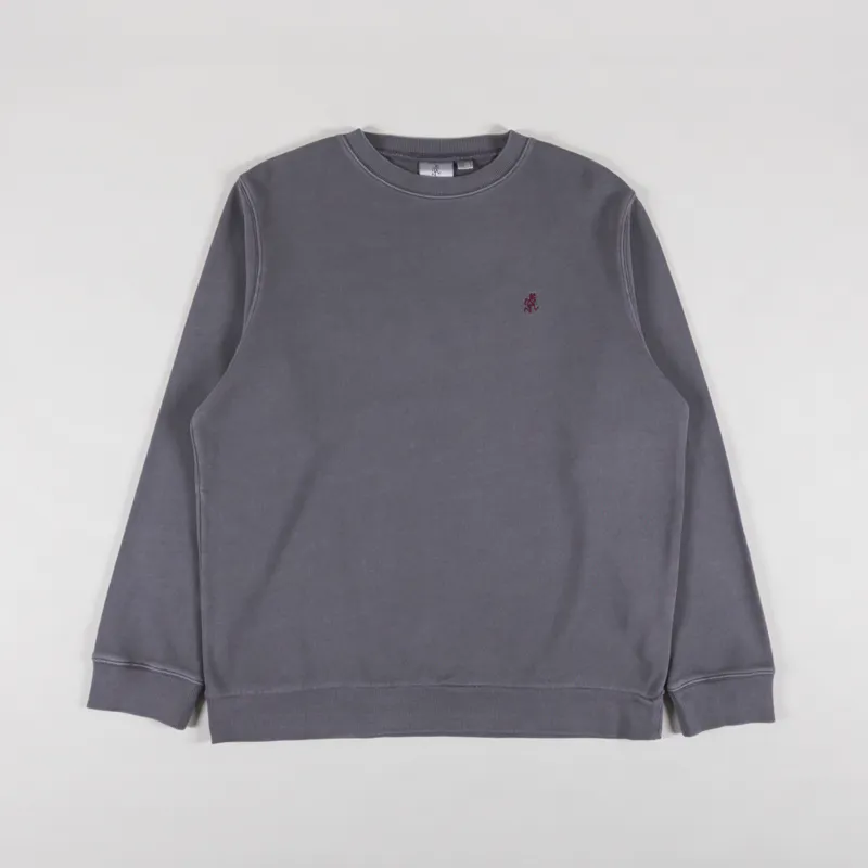 Gramicci One Point Crew Sweatshirt Charcoal Pigment