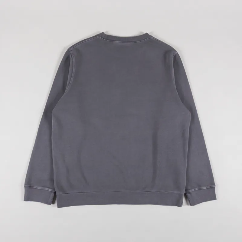Gramicci One Point Crew Sweatshirt Charcoal Pigment-1