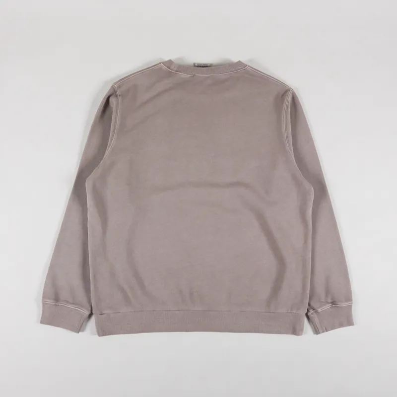 Gramicci One Point Crew Sweatshirt Sand Pigment-1