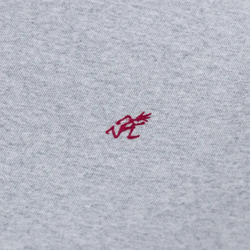 Gramicci One Point Crew Sweatshirt Heather Grey-4