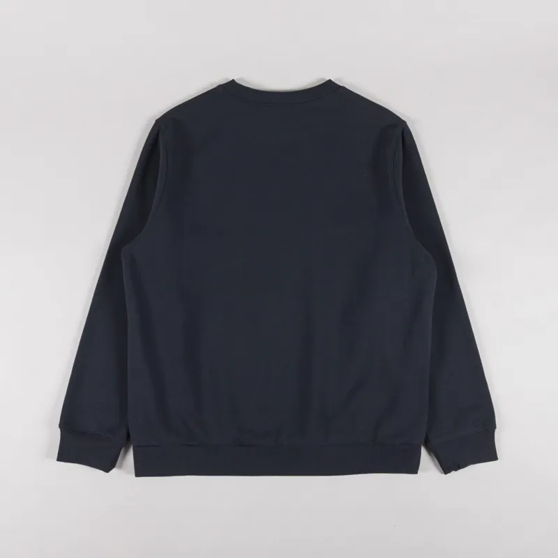 Gramicci One Point Crew Sweatshirt Vintage Black-1