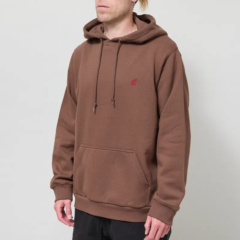Gramicci One Point Hood Brown-1