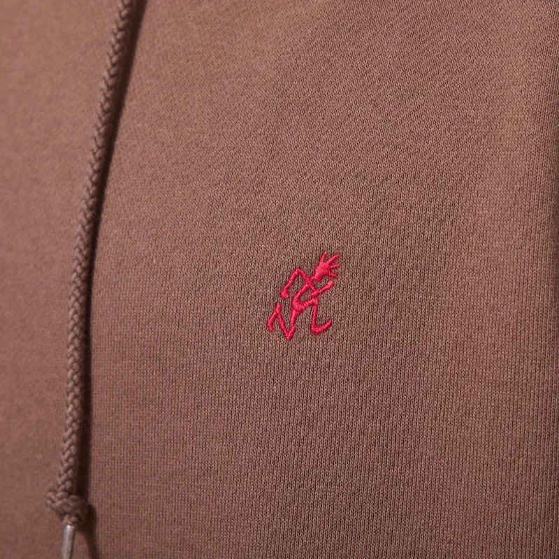Gramicci One Point Hood Brown-4