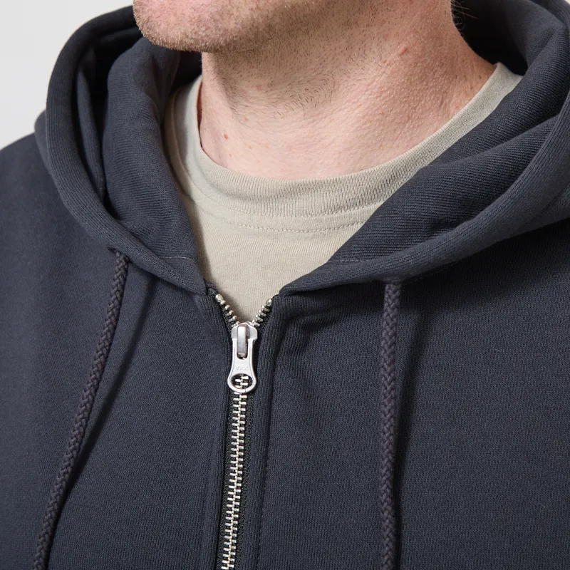 Gramicci One Point Zip Hood Vintage Black-3