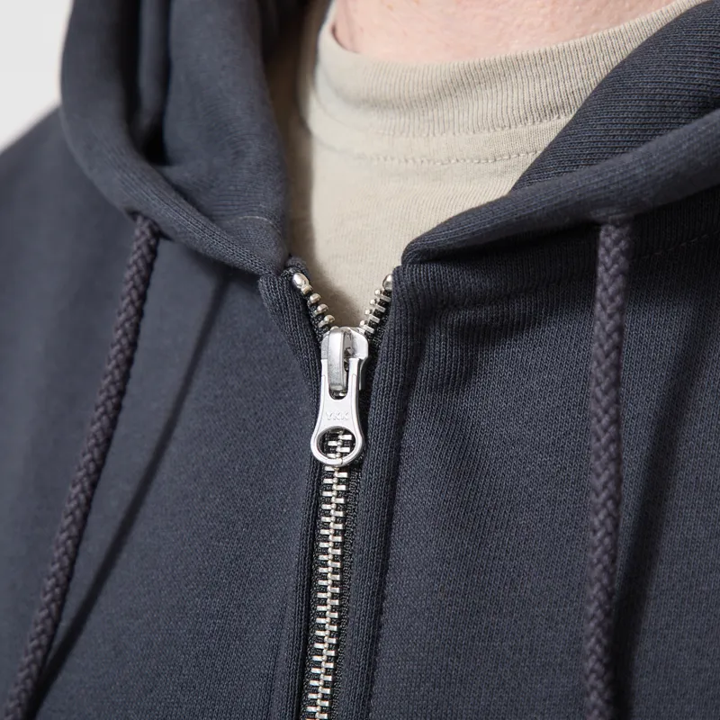 Gramicci One Point Zip Hood Vintage Black-4