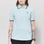 Fred Perry Womens G3600 Twin Tipped Polo Shirt Blue Oxblood Navy