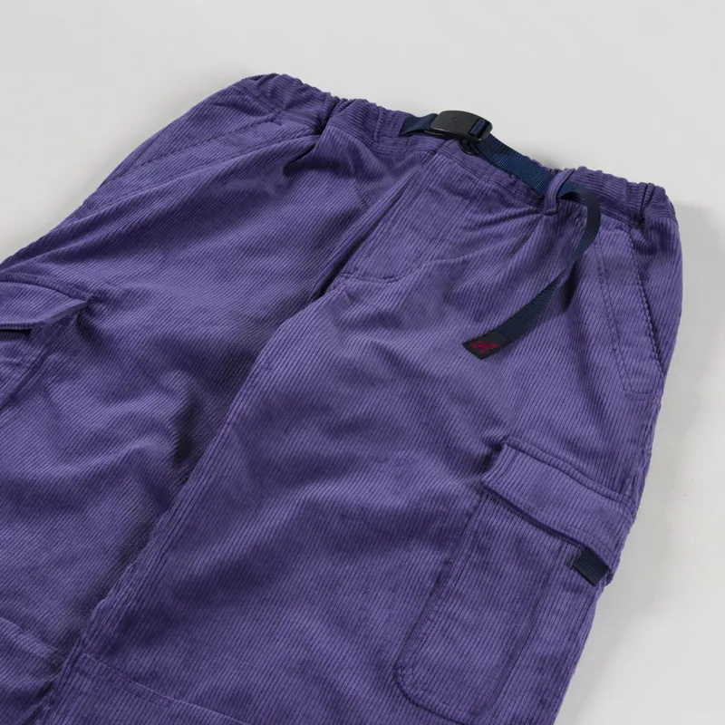 Gramicci Corduroy Loose Cargo Pant Purple-3