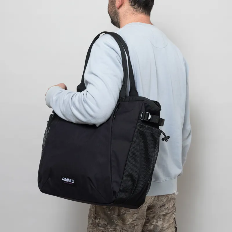 Gramicci Womens Cordura Tote Bag Black-4