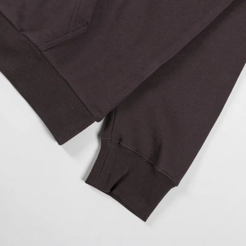 Gramicci GPS Hooded Sweatshirt Dark Brown-6