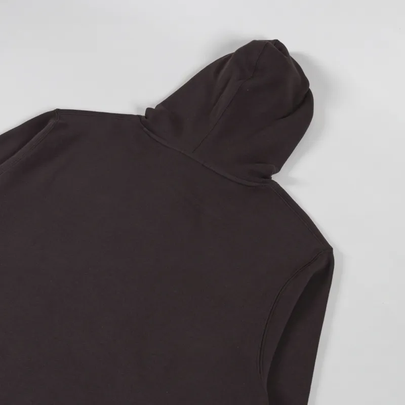 Gramicci GPS Hooded Sweatshirt Dark Brown-3
