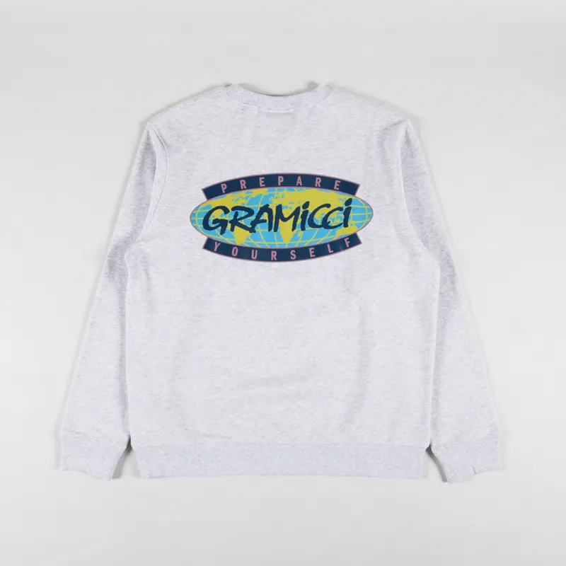 Gramicci Prepare Yourself Sweatshirt Grey Heather