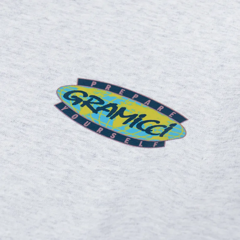 Gramicci Prepare Yourself Sweatshirt Grey Heather-5