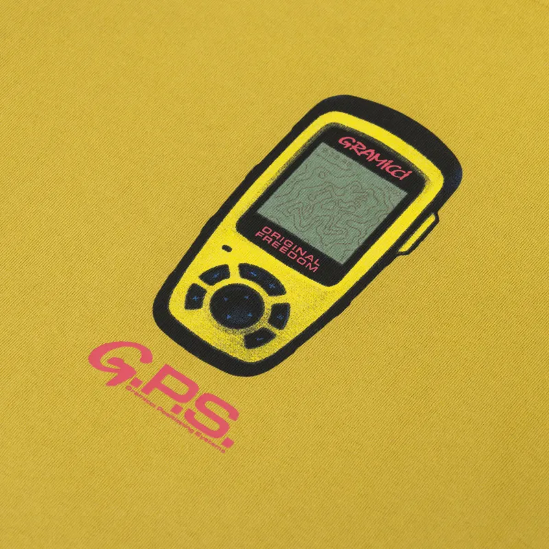 Gramicci GPS Long Sleeve T Shirt Deep Yellow-5