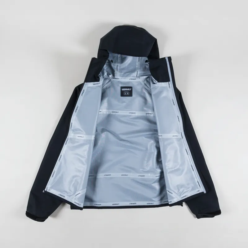 Gramicci Peak 3L DWR Shell Jacket Black-1