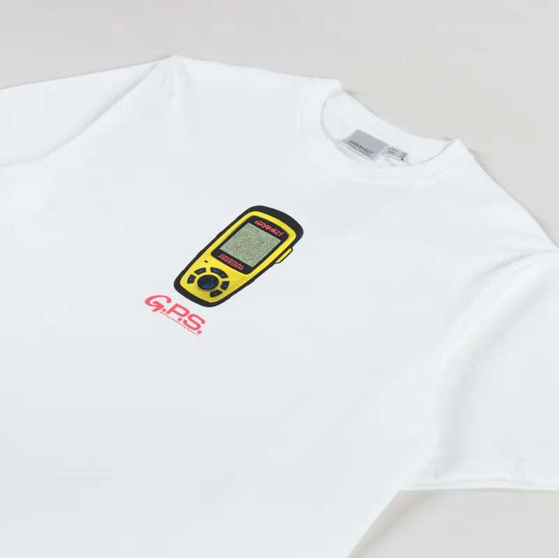 Gramicci GPS T Shirt White-1