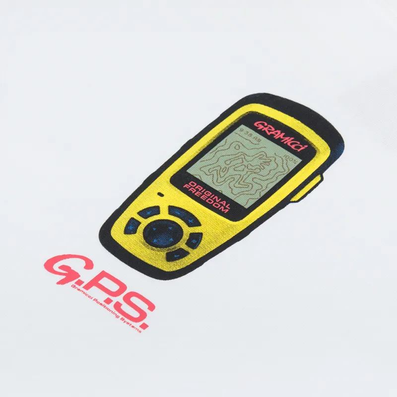 Gramicci GPS T Shirt White-2