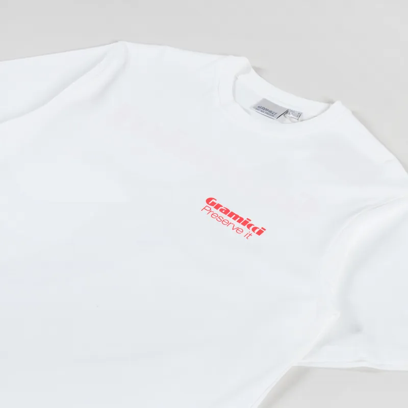 Gramicci Preserve It T Shirt White-3