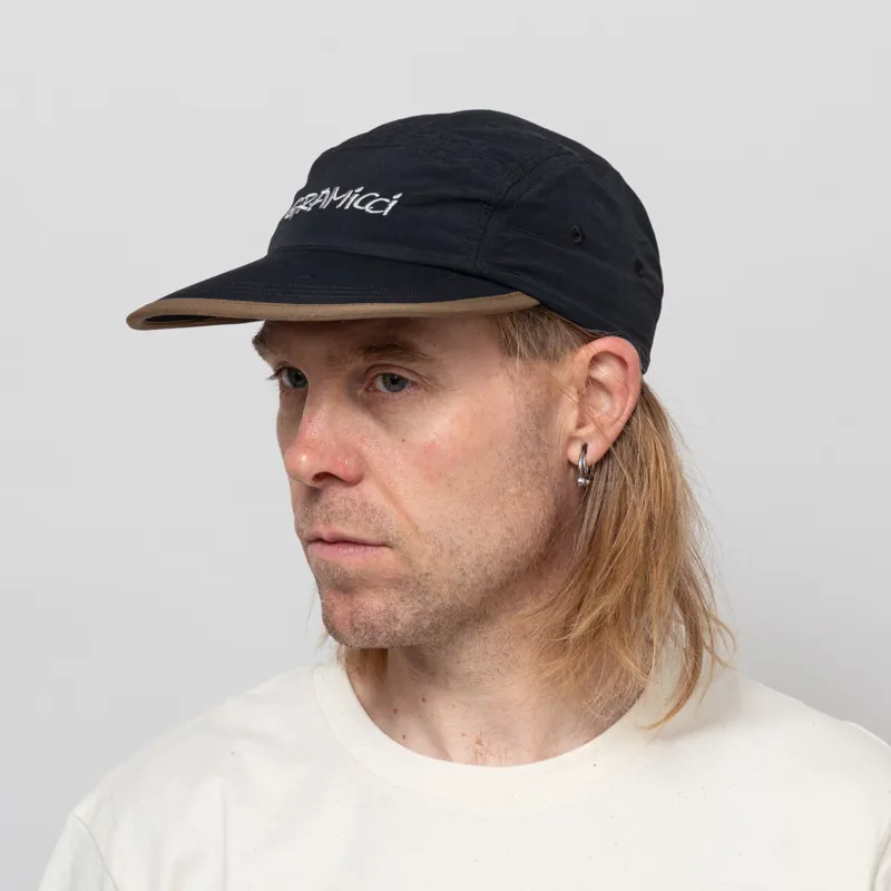 Gramicci Nylon 5 Panel Cap Black
