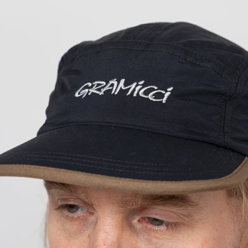 Gramicci Nylon 5 Panel Cap Black-3