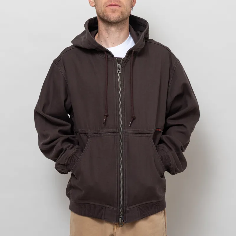 Gramicci El Cap Canvas Hooded Jacket Umber-1