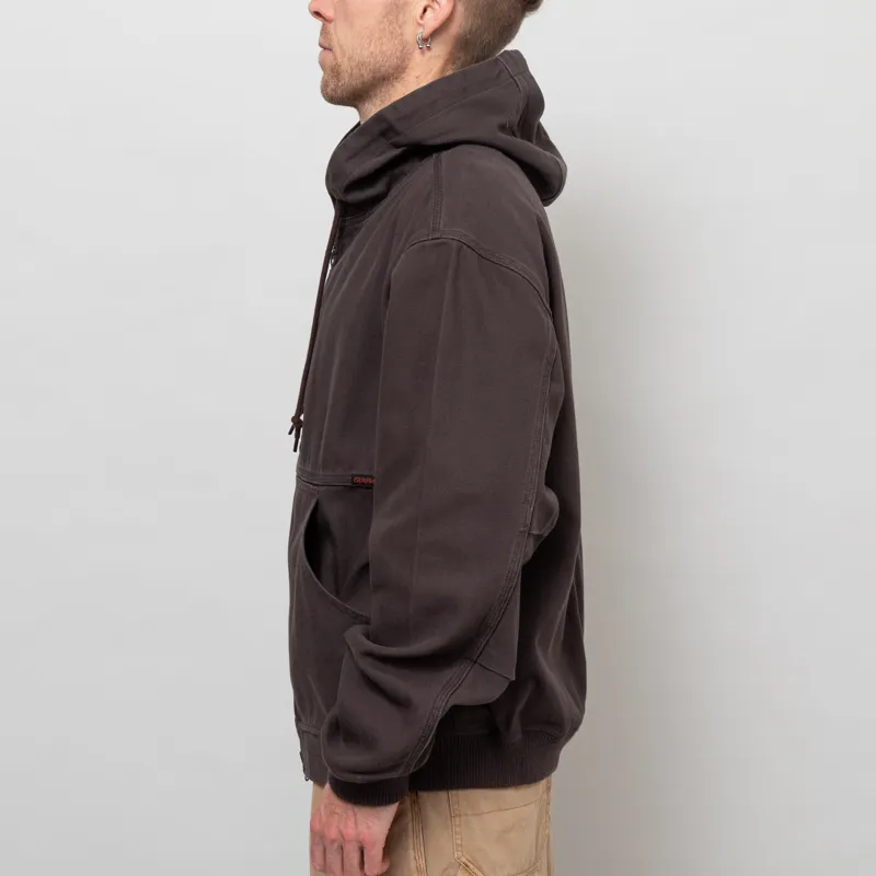 Gramicci El Cap Canvas Hooded Jacket Umber-3