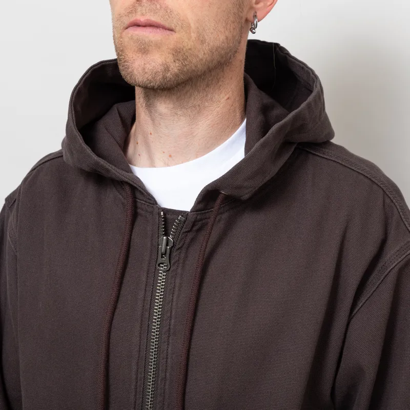 Gramicci El Cap Canvas Hooded Jacket Umber-7