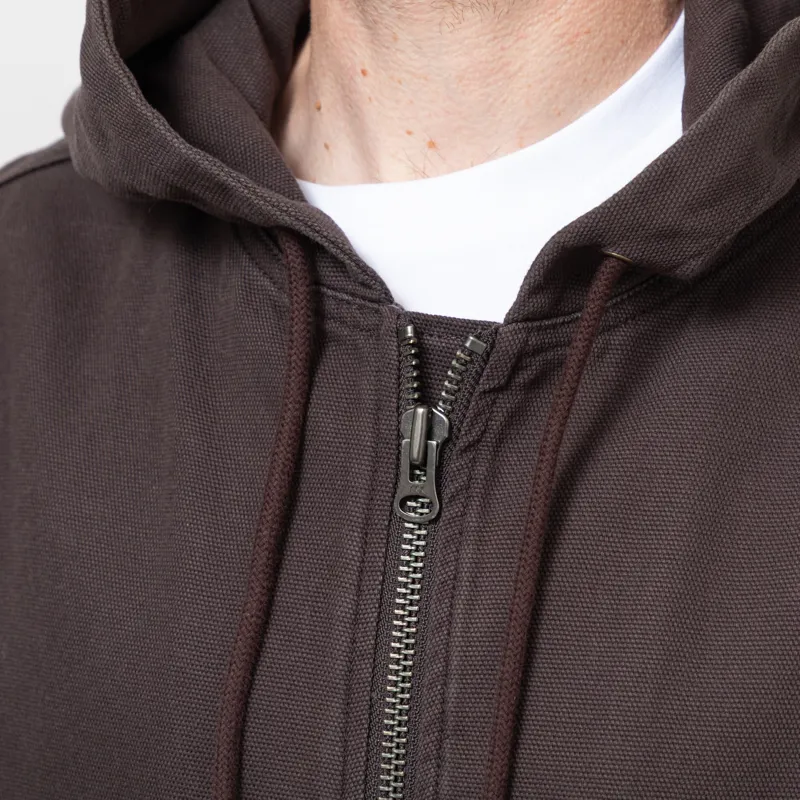 Gramicci El Cap Canvas Hooded Jacket Umber-8