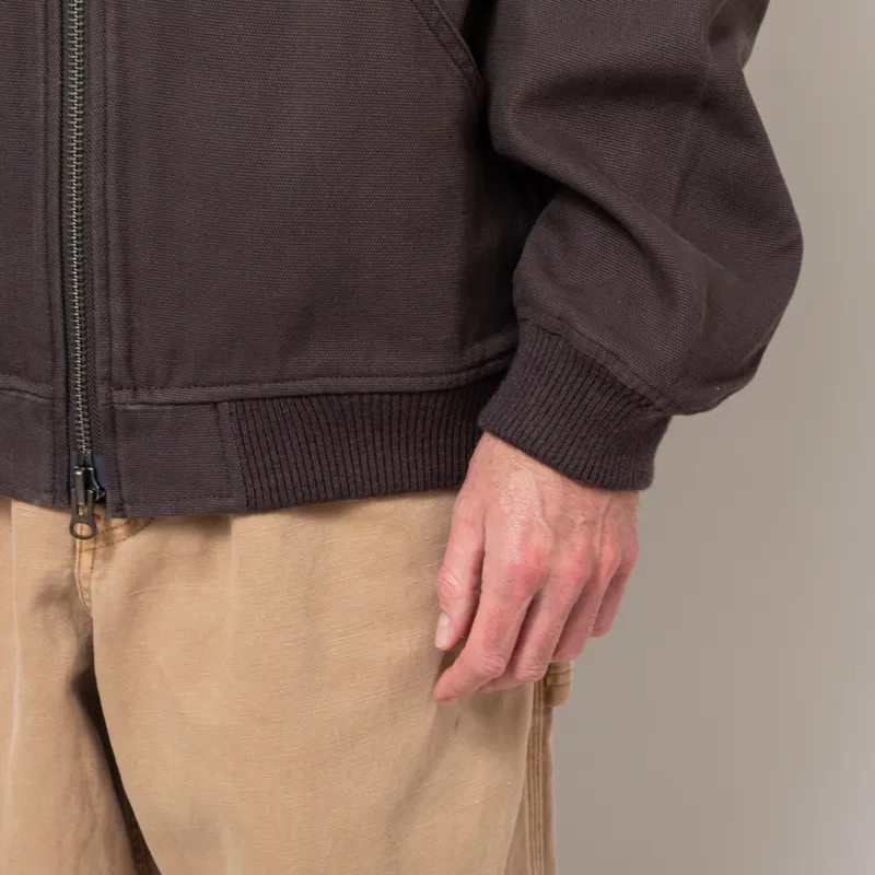 Gramicci El Cap Canvas Hooded Jacket Umber-13