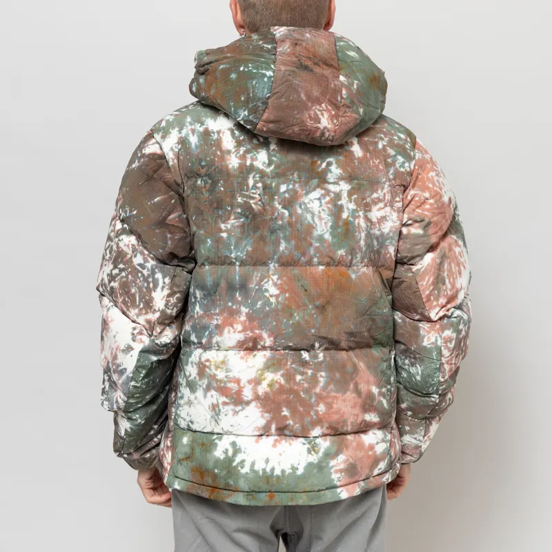 Gramicci Down Puffer Hooded Jacket Tie Dye-3