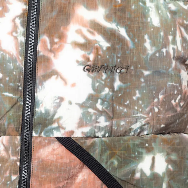 Gramicci Down Puffer Hooded Jacket Tie Dye-11
