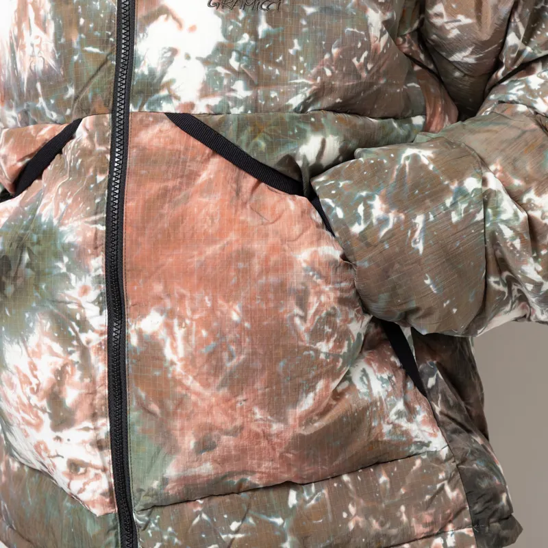 Gramicci Down Puffer Hooded Jacket Tie Dye-7