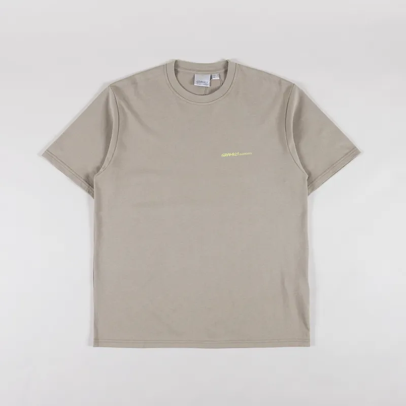 Gramicci Hurricane T Shirt Beige-1