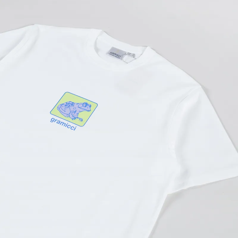 Gramicci Toad T Shirt White-1